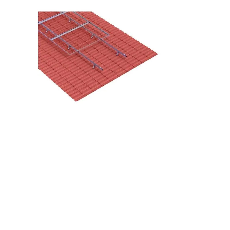 Kit de montage pour 2 panneaux solaires sur tuiles mécaniques