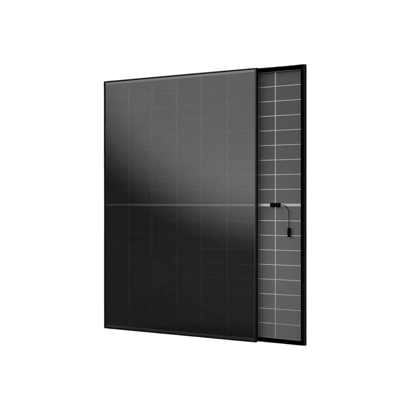 Panneau solaire 460Wc Full Black - Bifacial ABC Neostar 2S+ optimisé pour l'ombrage partiel - AK-A460-MAH54Db-BK - AIKO