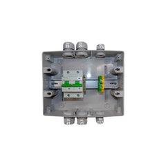 TECHNIDEAL - Coffret DC BOX BAT 125A 48VDC (pour batteries solaire)