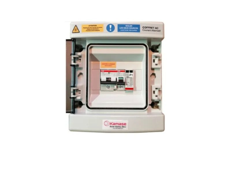 Kamase - Coffret Photovoltaïque AC 4000VA Monophasé - Compatible avec Onduleur Hybride Huawei