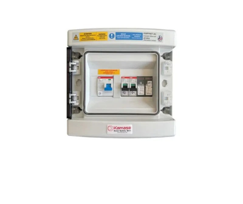Kamase - Coffret Photovoltaïque AC 8000VA Monophasé - Compatible avec Onduleur Hybride Huawei