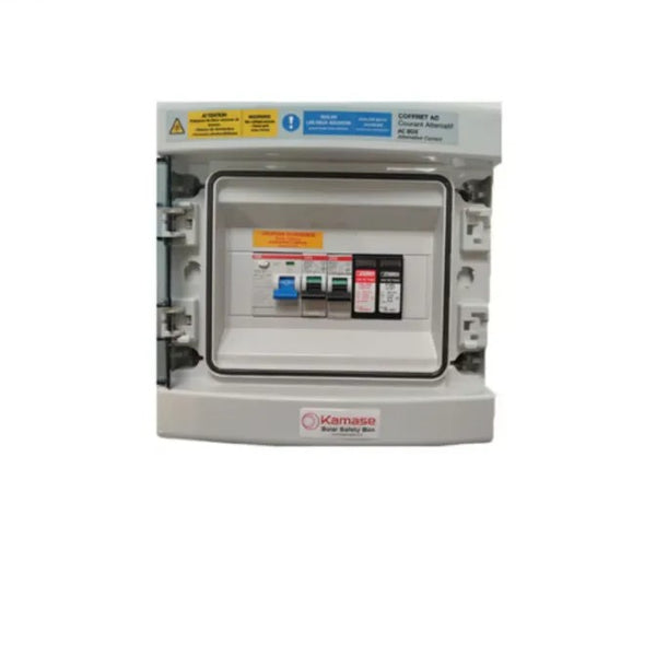 Kamase - Coffret Photovoltaïque AC 6000VA Monophasé - Compatible avec Onduleur Hybride Huawei