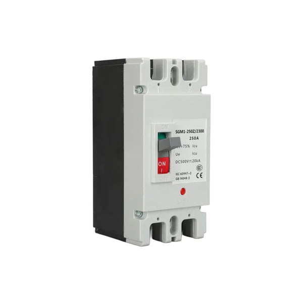 Disjoncteur DC 500V 250A 2P MCCB