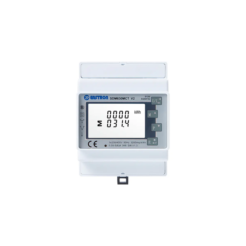 Hypontech - Compteur triphasé SDM630MCT – 3 transformateurs de courant inclus