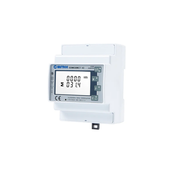 Hypontech - Compteur triphasé SDM630MCT – 3 transformateurs de courant inclus