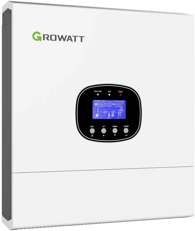 Growatt - Onduleur hybride monophasé 5000W (pour batterie basse tension) - SPE5000TL HVM-G2