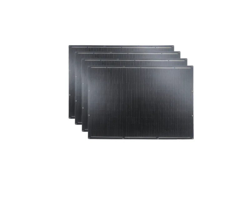 Lot de 4 Panneau solaires souples 800Wc (4 x 200W) - Spécial Balcon - NOVGEN
