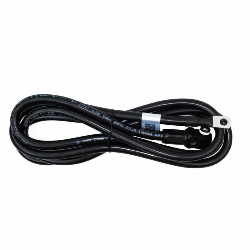 Câble d'alimentation PYTES entre la batterie et l'onduleur 21mm² de 2m MC10 noir + rouge