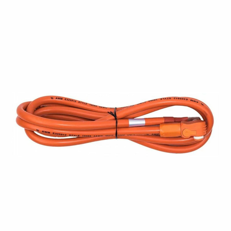 Câble d'alimentation PYTES entre la batterie et l'onduleur 21mm² de 2m MC10 noir + rouge